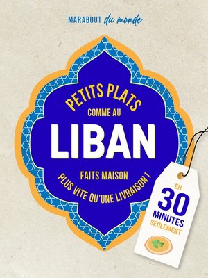 cover image of Petits plats comme au Liban